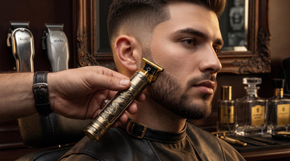 Vintage T9 Barber Pro Trimmer – Professional Hair & Beard Clipper