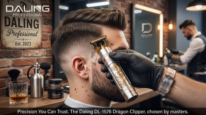 Professional Barber Hair Clipper 1576 – Salon Quality Grooming at Home