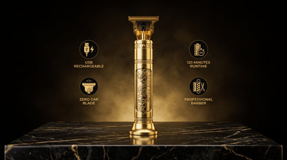 Vintage T9 Barber Pro Trimmer – Professional Hair & Beard Clipper