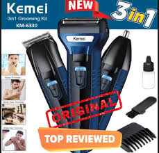 3-in-1 Rechargeable Hair Clipper & Beard Trimmer for Men & Women