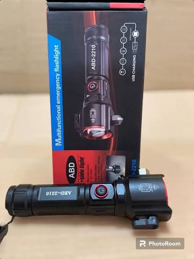 Ruillang RL-2210 High Power Rechargeable LED Flashlight Illuminate Every Ad